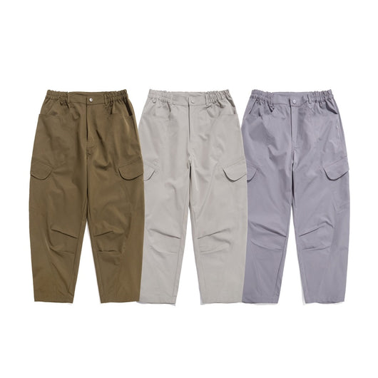 Pantalones Cargo Cómodos de Fibra Química para Hombre - Image 5