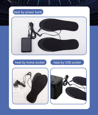 Plantillas Térmicas USB para Zapatos - Calefacción Ajustable para Invierno - Image 21