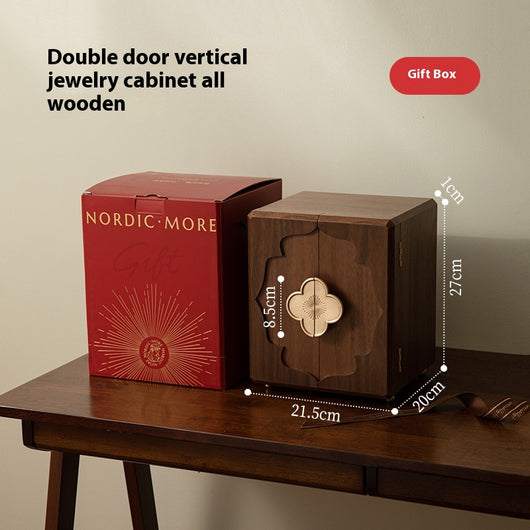 Caja de Joyería de Madera Estilo Chino - Organizador Elegante para Joyas - Image 9