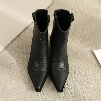 Botas de Tacón Alto con Punta Afilada - Image 18