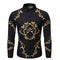 Camisa Casual Slim Fit con Estampado Floral para Hombre