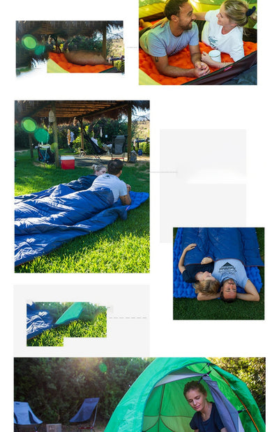 Colchoneta Inflable Ultraligera Doble para Camping y Aventuras Outdoor - Image 7