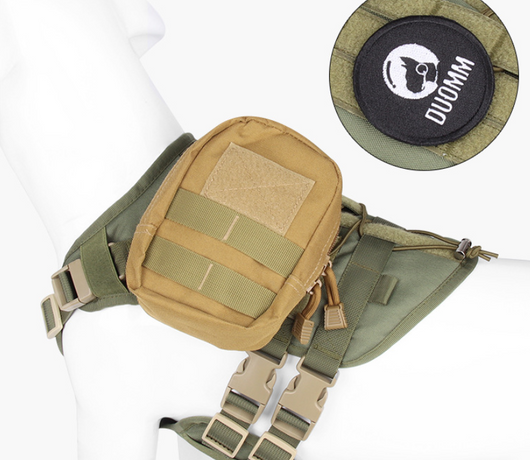 Chaleco Táctico de Oxford para Perros Grandes - Protección de Pecho y Espalda - Image 14