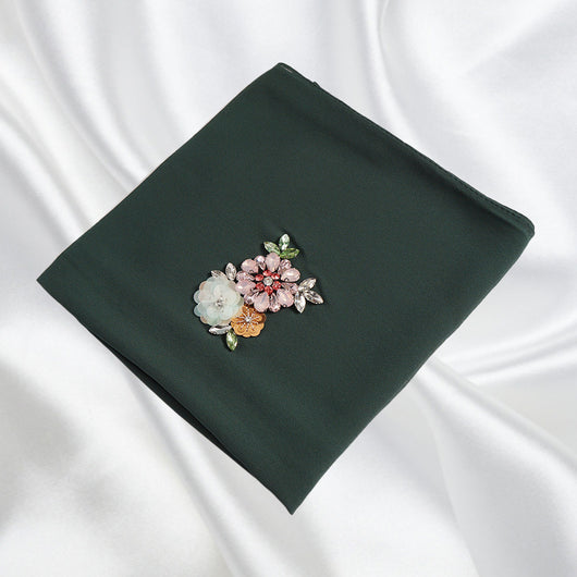 Turbante Diamante - Pañuelo Musulmán Malayo Elegante - Image 3