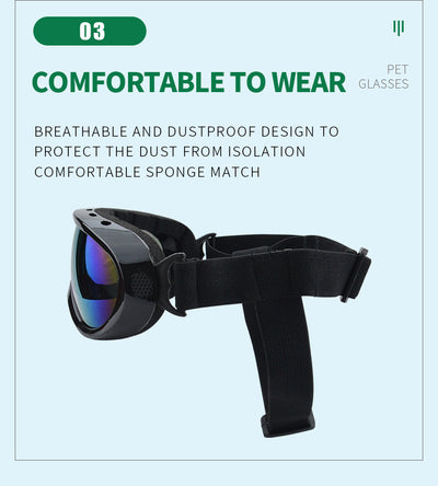 Gafas de Sol Protectoras para Mascotas - Diseño Resistente al Viento - Image 18