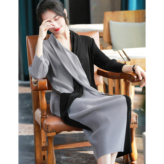 Vestido Drapeado Ligero Primavera - Corte Elegante