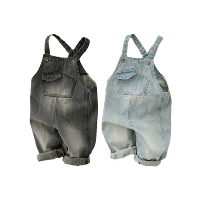 Jeans Retro de Una Pieza para Niños y Niñas - Comodidad Casual - Image 5