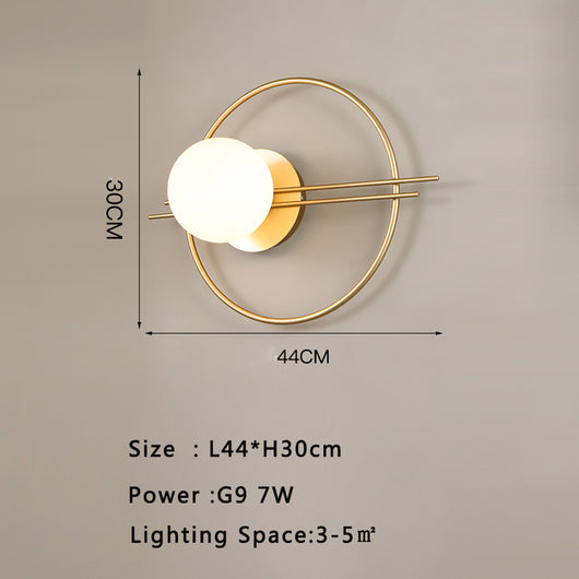 Lámpara de Pared Minimalista para Hotel y Sala de Estar Moderna - Image 14