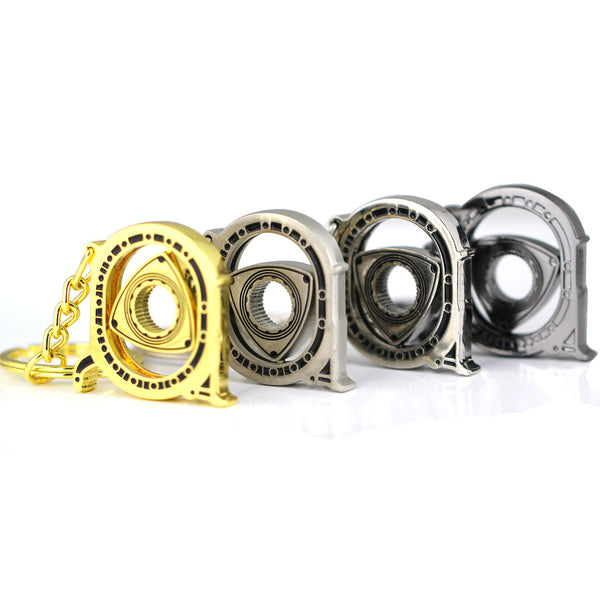 Llavero Giratorio 360° Motor de Auto - Regalo Perfecto para Mecánicos