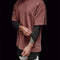 Camiseta Deportiva Suelta Transpirable para Hombre - Comodidad Muscular de Verano
