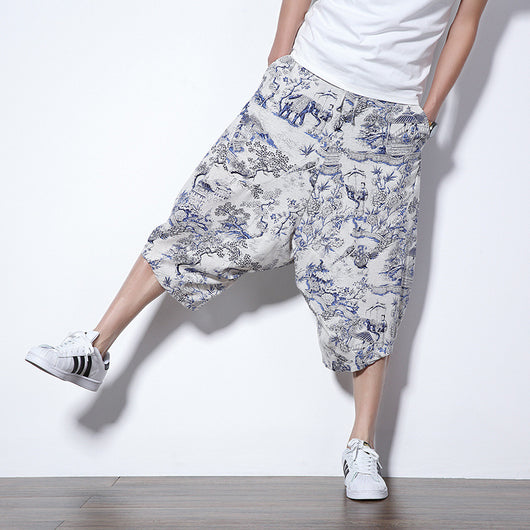 Shorts Casuales Holgados Talla Grande para Hombre - Image 9
