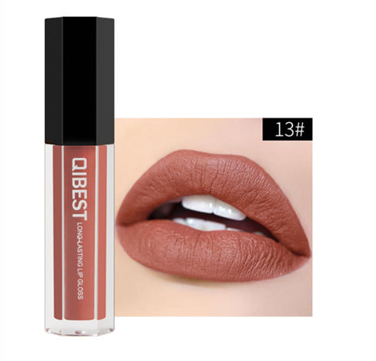 Brillo Labial Hexagonal QIBEST - Acabado Espejo Profesional - Image 18