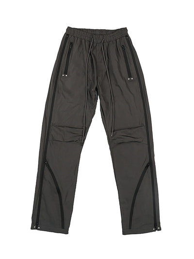 Pantalón de Buzo Cargo con Cierre Lateral en Nylon - Image 8
