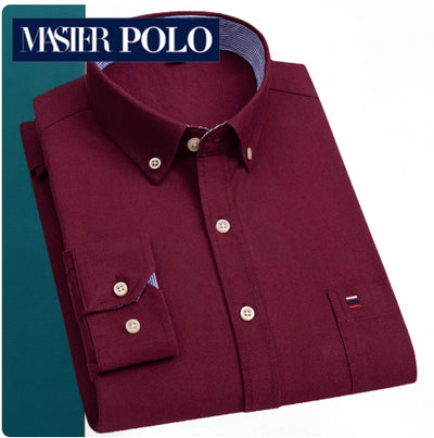 Camisa de Cuadros Manga Larga 100% Algodón para Hombre - Image 13
