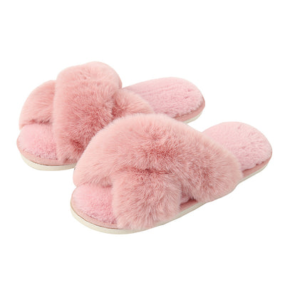 Pantuflas Invierno Cálidas con Cinturón Cruzado de Algodón - Image 13