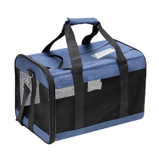 Transportín Portátil Plegable para Perros y Gatos - Bolsa de Viaje Respirable - Image 8