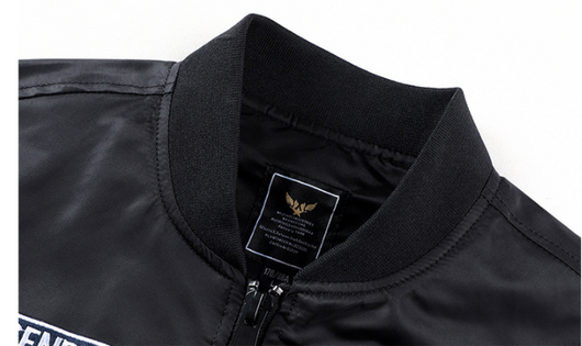 Chamarra Casual para Hombre Otoño Invierno Bordado Estilo Universitario - Image 14
