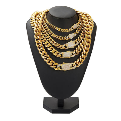 Cadena Cubana para Hombre en Acero Inoxidable - Image 3