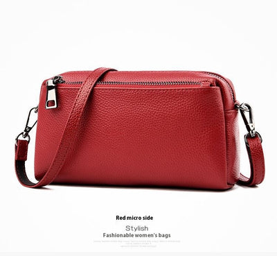 Bolso Crossbody de Cuero Genuino para Mujer - Bolsa de Hombro para Celular - Image 28
