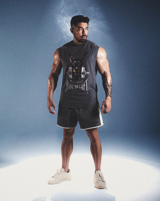 Pantalones Cortos de Entrenamiento Deportivo para Hombre de Poliéster - Image 9