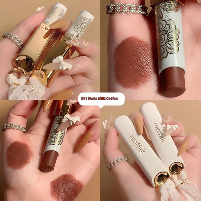 Labial Mate Larga Duración Miel y Encaje - Acabado Sedoso - Image 4