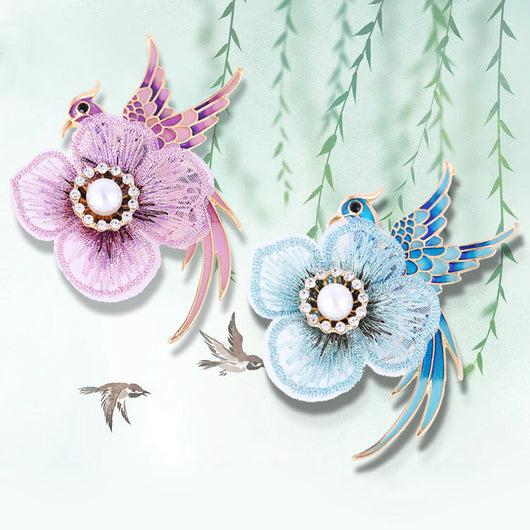Broche Bordado Fénix - Alfiler de Ave Mitológica - Image 7