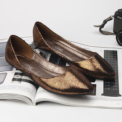 Zapatos Planos Puntiagudos Versátiles - Diseño Minimalista Chic - Image 3