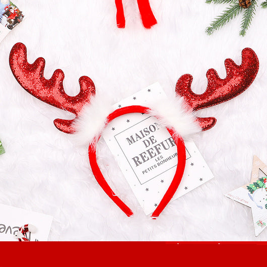Diadema Festiva con Cuernos de Reno y Cascabeles - Image 29