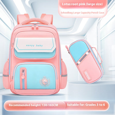 Mochila Escolar Ergonómica con Protección de Columna y Tela Impermeable - Image 18