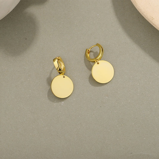 Aretes de Plata Esterlina para Mujer - Lujo Minimalista y Elegancia Moderna