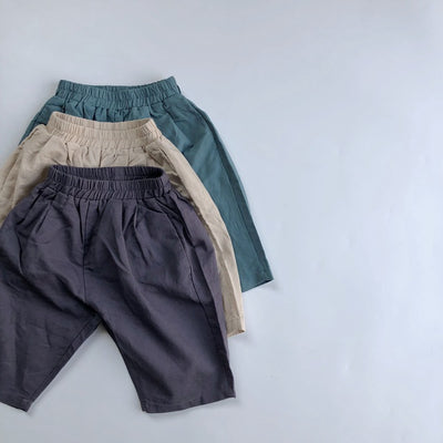 Pantalones de Lino Casual para Niños con Diseño de Rábano - Image 10