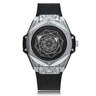 Reloj Hombre Big Bang Telaraña Tatuaje - Correa Goma Resistente Estudiante - Image 15