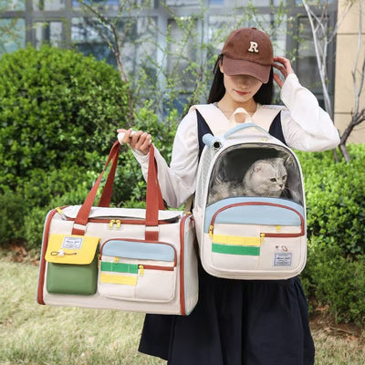 Bolsa Transportadora para Mascotas en Oxford - Portátil y Resistente - Image 3