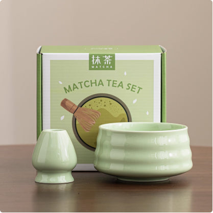 Set Completo de Té Matcha - Tazón Cerámico con Batidor y Accesorios - Image 11