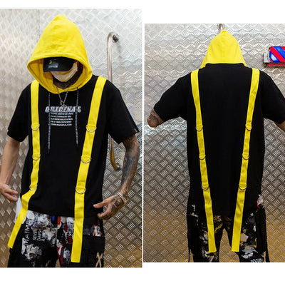 Camiseta Hip-Hop Oversize con Manga Cinco Puntos - Image 17