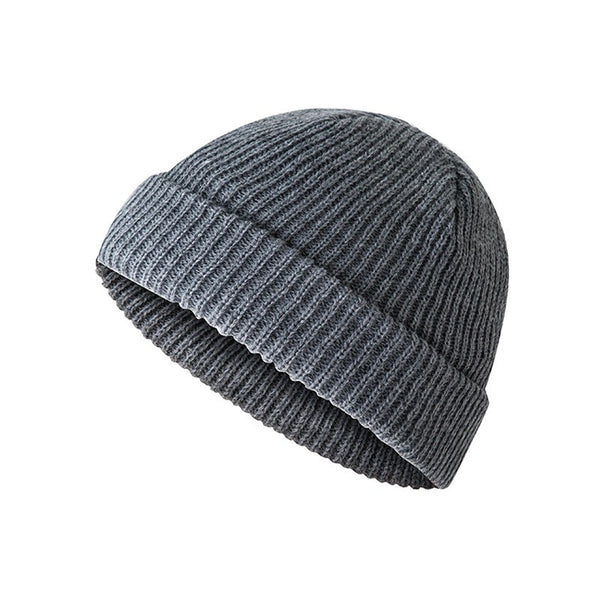 Gorro Corto de Lana Retro con Vuelta Térmica - Image 4