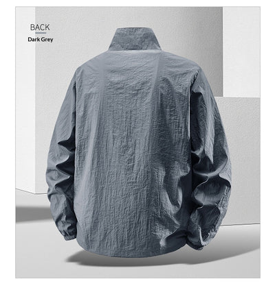 Chaqueta Casual Protección Solar para Hombre - Talla Grande Ultraligera - Image 18