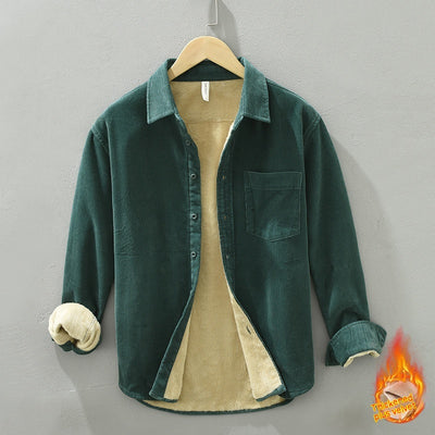 Abrigo Polar Suelto Versátil para Hombre - Camisa Cálida de Ocio - Image 4