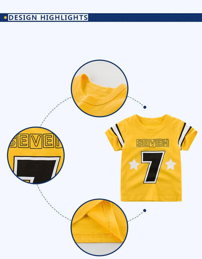Camiseta de Manga Corta para Niños - Comodidad Perfecta para el Verano - Image 5