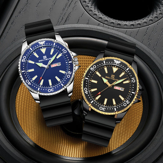 Reloj de Cuarzo para Hombre con Calendario - Diseño Moderno y Personalidad