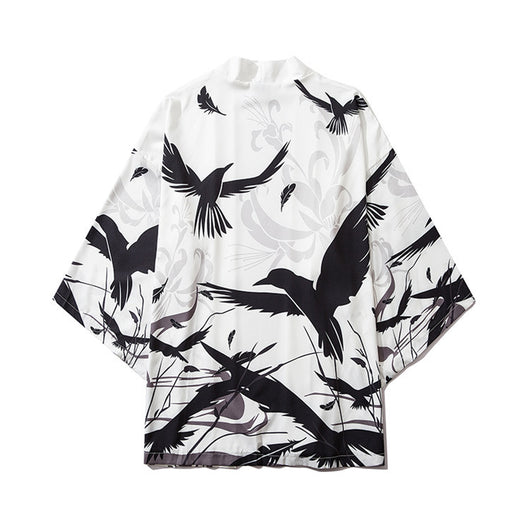 Cardigan Hanfu Estilo Antiguo Tang - Diseño Graffiti Fusión Oriental - Image 24