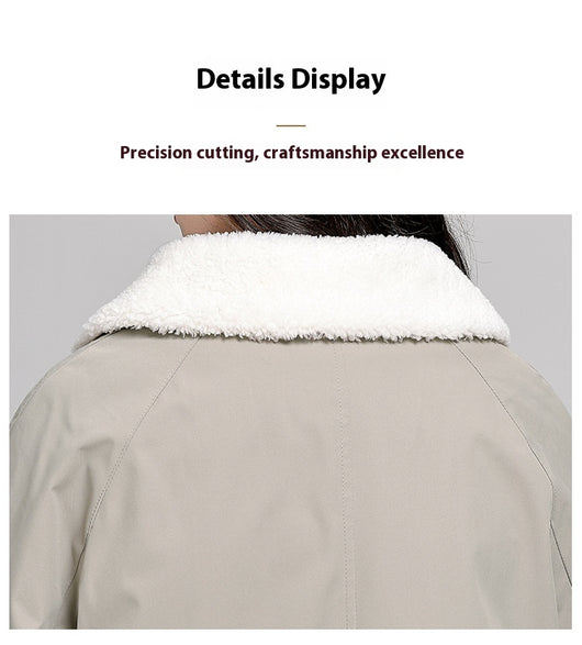 Chaqueta Acolchada Suelta Estilo Coreano en Algodón - Image 16