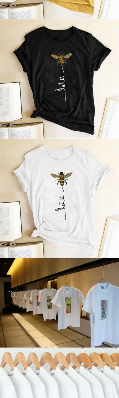 Camiseta Estampada Cúrcuma Manga Corta para Mujer - Verano - Image 8