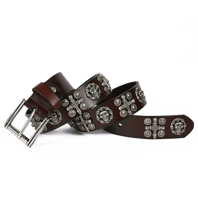 Cinturón de Herramientas Estilo Punk con Calavera - Image 4