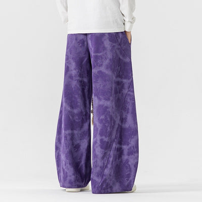 Pantalones de Buzo Talla Grande Tie-Dye Estilo Japonés-Hong Kong - Image 4