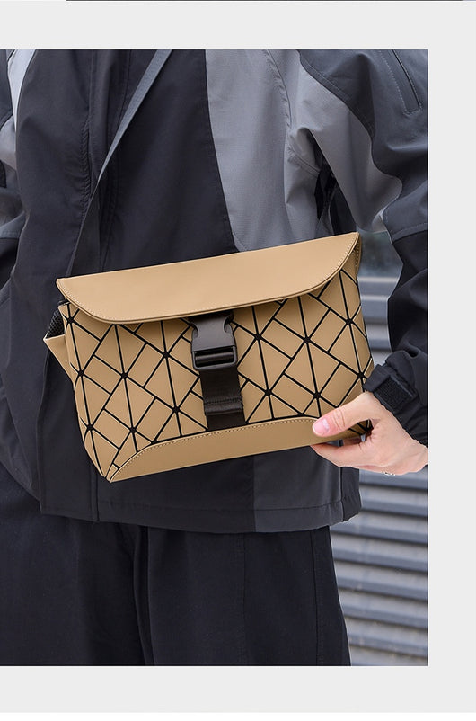 Bolsa Crossbody Hombre Diseño Rombo - Estilo Moderno Rui Camp - Image 12