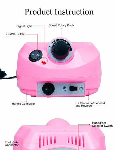 Limador Eléctrico Portátil para Uñas - Image 28