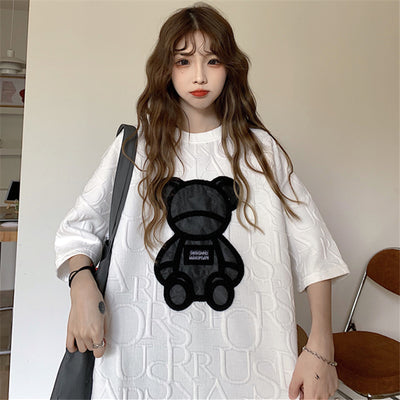 Camiseta Holgada de Manga Corta para Mujer - Image 6