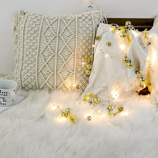 Cadena de Luces LED con Campanas Navideñas - Decoración Navideña Interior - Image 20