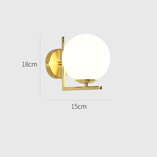Lámpara de Pared LED Redonda Minimalista Lujo Moderno - Image 7